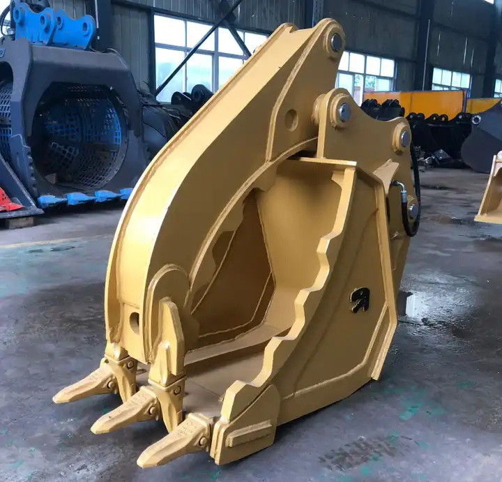 Cubo de agarre de troncos para excavadora de 1 a 50 toneladas de 2500 mm de apertura máxima de mandíbula