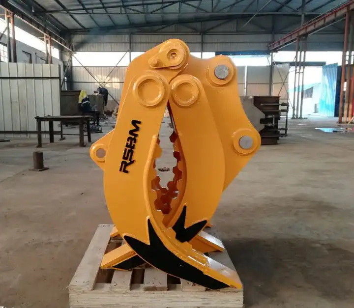 2-84 toneladas de excavadora agarrador de troncos RSBM agarrador mecánico para tractor compacto