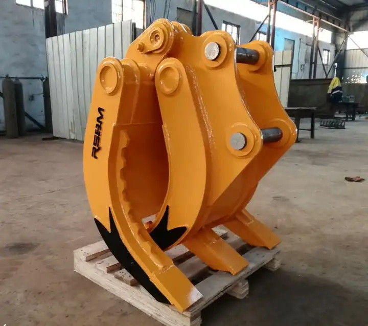 2-84 toneladas de excavadora agarrador de troncos RSBM agarrador mecánico para tractor compacto