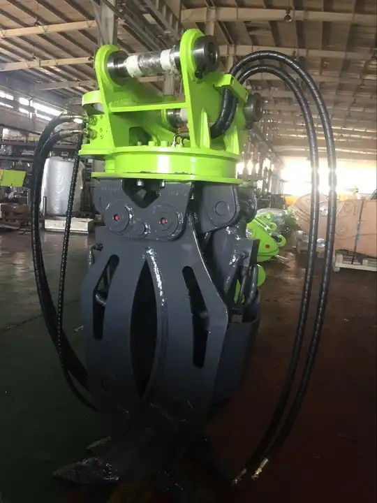 Excavadora de 360 grados completa Log de agarre rotador hidráulico Adaptado a una excavadora de 1-45t