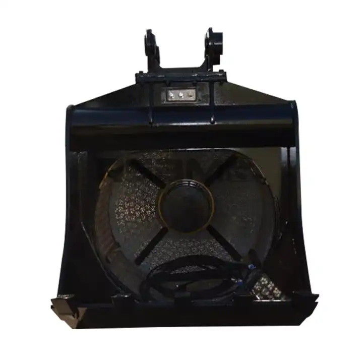 Capacidad 0.8-3.6m3 Cubo de detección giratorio para excavadora de 1-50T