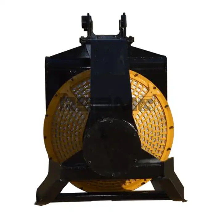 Capacidad 0.8-3.6m3 Cubo de detección giratorio para excavadora de 1-50T
