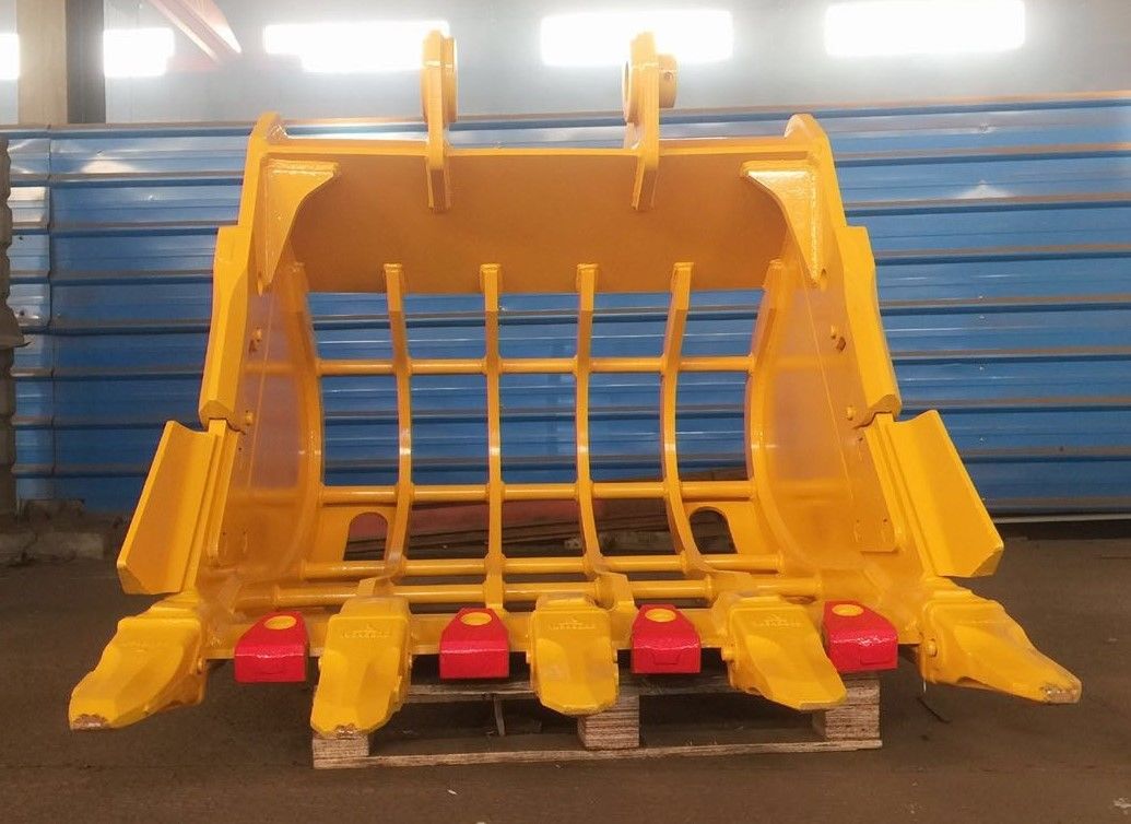 0.3-8m3 Excavadora cubo esqueleto 1200 mm de ancho para la clasificación de trabajo pesado