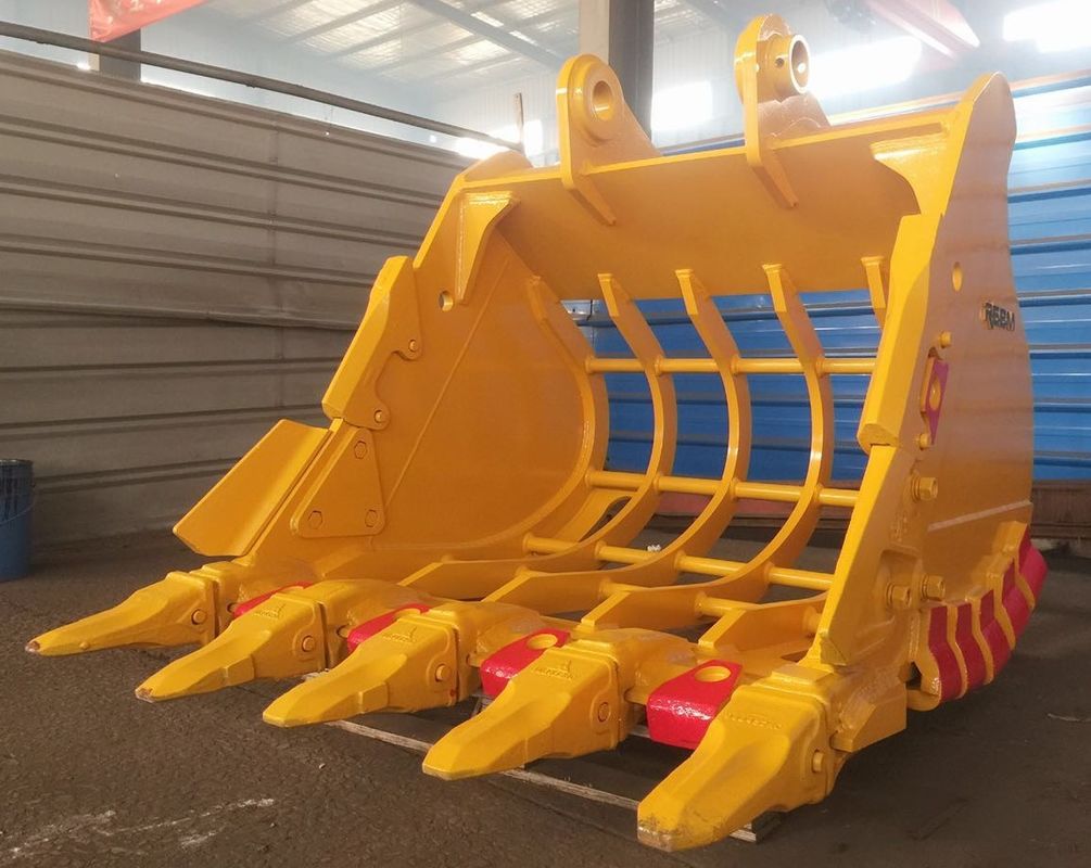0.3-8m3 Excavadora cubo esqueleto 1200 mm de ancho para la clasificación de trabajo pesado