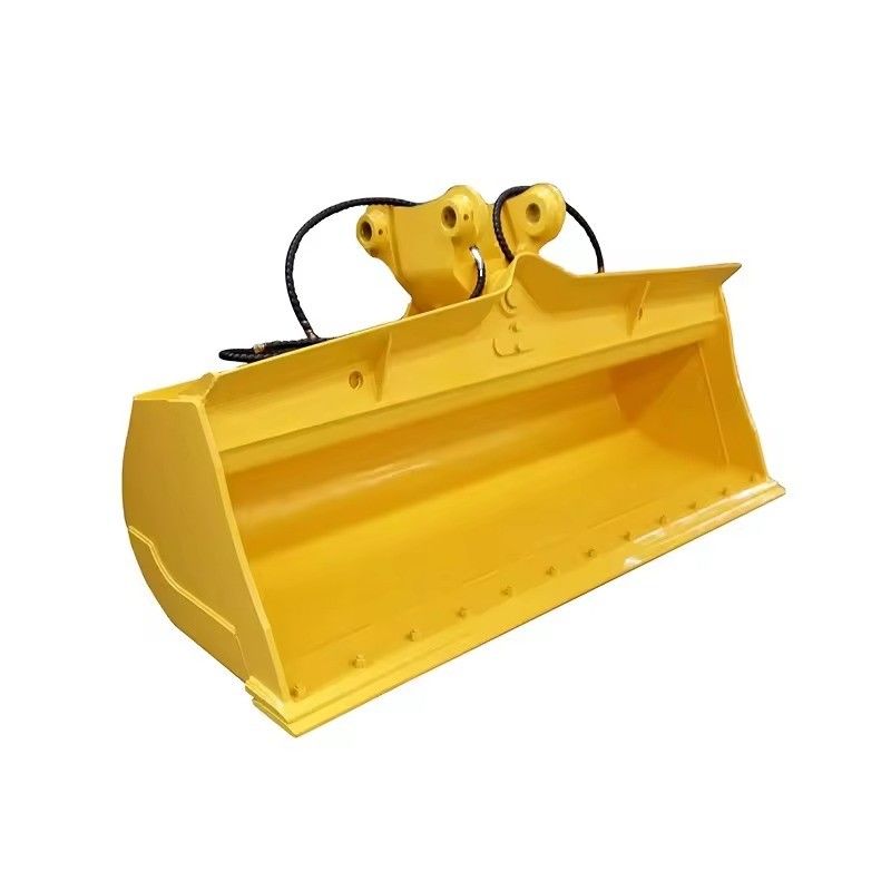 5-100 toneladas Mini Excavadora de tierra Cubo inclinado Excavadora hidráulica Cubo de barro inclinado con bordes cortantes