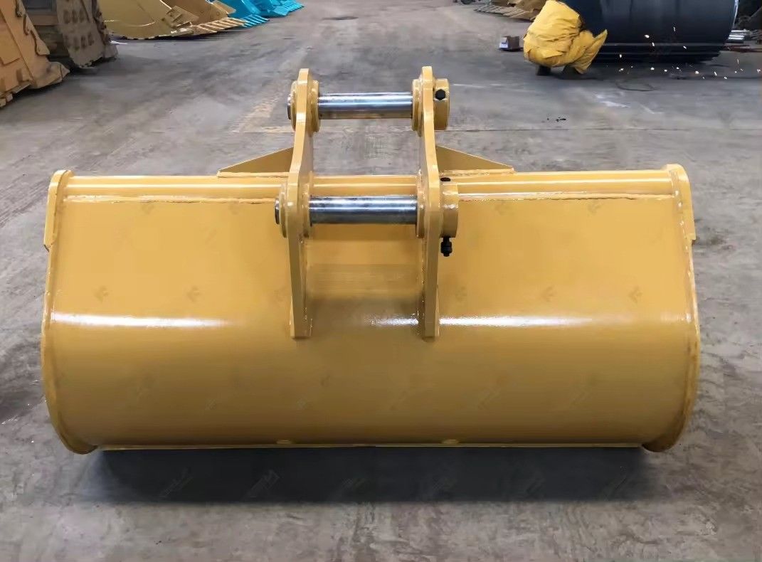 Cubo de barro de excavadora de 1500 mm de ancho con cuchilla de cubo para trabajos pesados de construcción