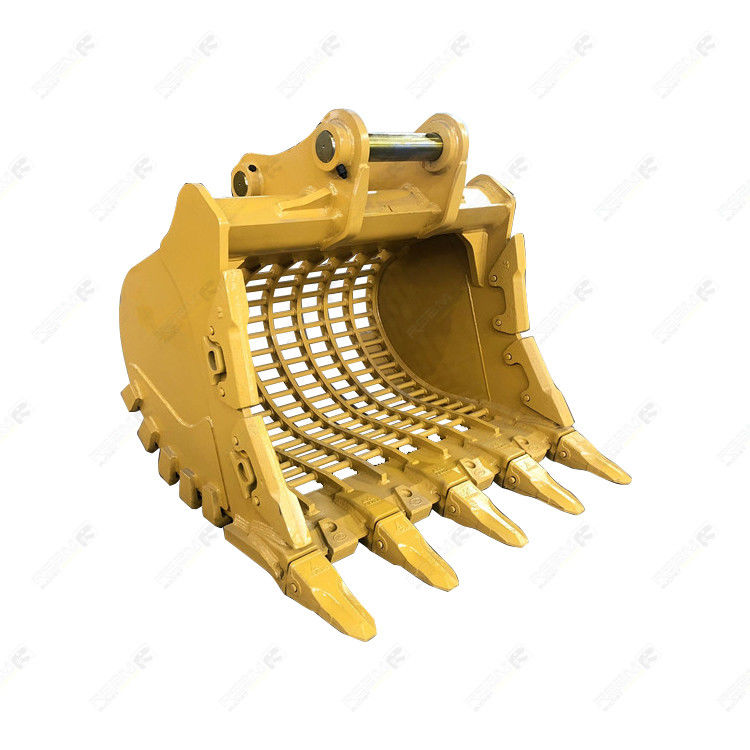 Cubo de esqueleto de excavadora de 1-80T hecho de material Q355 con capacidad de cubo personalizada