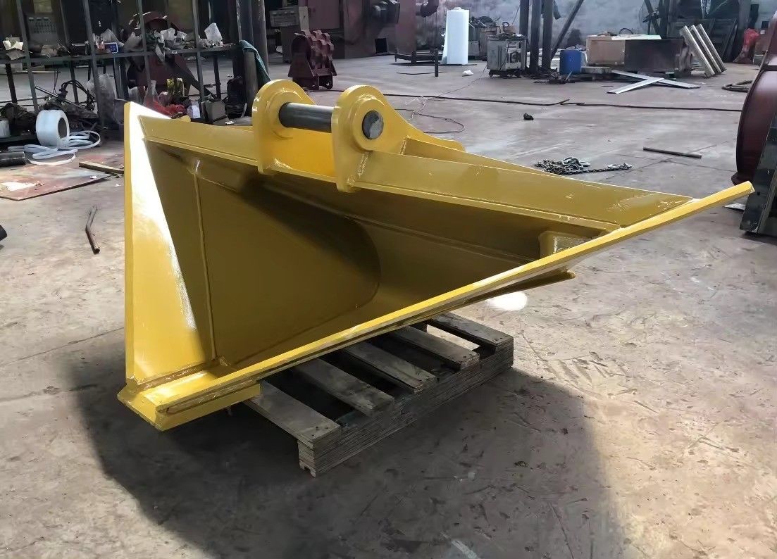 Cubo de excavadora de zanja personalizable tamaño aplicado 60-90cm anchura superior 30cm dientes dobles