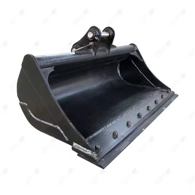 Cubo de barro de excavadora versátil con base de tornillo y cuchilla de cubo de trabajo pesado