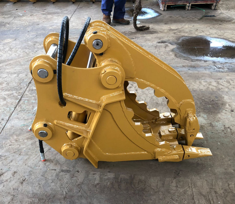 Gran capacidad de agarre excavadora excavar cubo de agarre para pintura o galvanizado