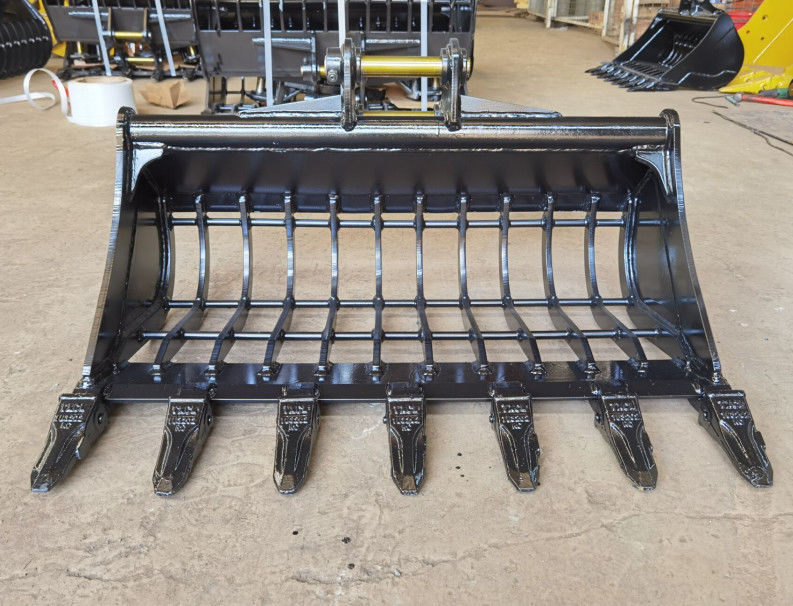 Q345B Excavadora de acero Cubo de excavación de esqueleto: Durabilidad superior para pintura o galvanizado